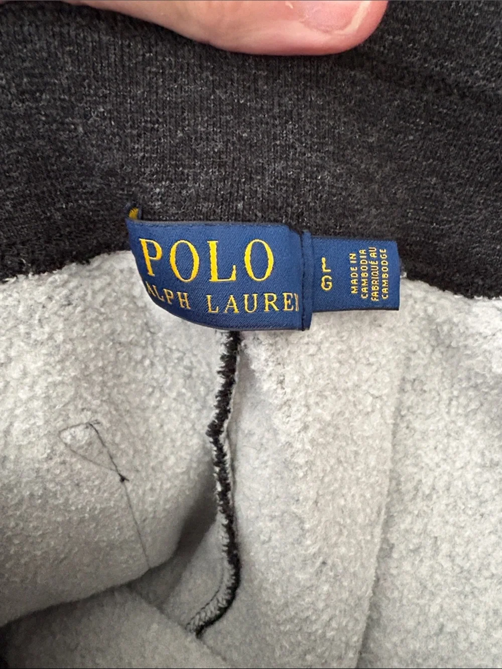 Polo by Ralph Lauren Charcoal Gray Men’s Jogger Sweatpants